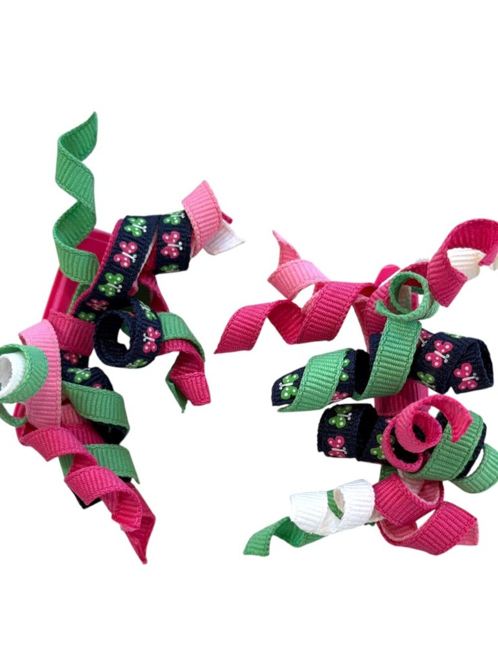 Gymboree Garden Friends Butterfly Curlies Hair Clips